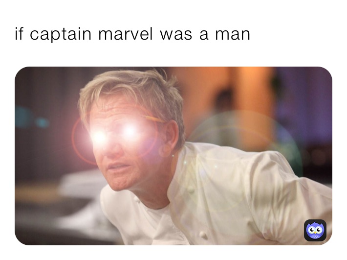 if captain marvel was a man
