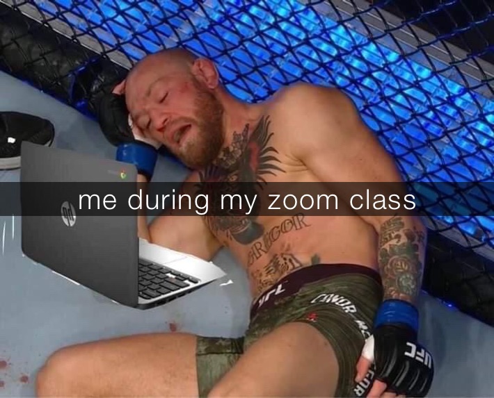 me during my zoom class