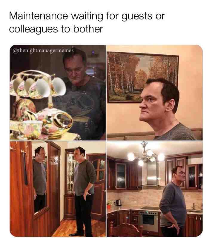 ​ #hotelmemes  #hotelhumor  #hotellife  #hotels  #hospitalityproblems  #frontdeskproblems  #worklife  #hospitality   #hotelier  #workproblems  #nightshift  #frontdesk  #nightaudit  #nightauditproplems  #nightauditmemes  #managersgonewild  #workmemes  #funnymemes  #hospitalitymanagement  #hotelmanagement  #iworkinhotels  #wearehospitality  #frontdesklife