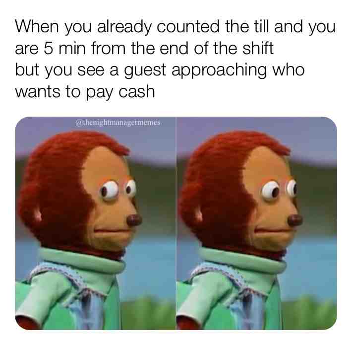 ​ #hotelmemes  #hotelhumor  #hotellife  #hotels  #hospitalityproblems  #frontdeskproblems  #worklife  #hospitality   #hotelier  #workproblems  #nightshift  #frontdesk  #nightaudit  #nightauditproplems  #nightauditmemes  #managersgonewild  #workmemes  #funnymemes  #hospitalitymanagement  #hotelmanagement  #iworkinhotels  #wearehospitality  #frontdesklife