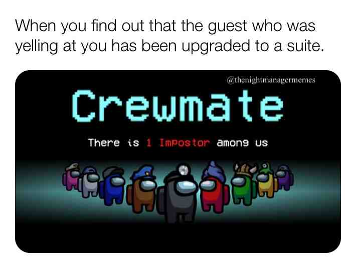 ​ #hotelmemes  #hotelhumor  #hotellife  #hotels  #hospitalityproblems  #frontdeskproblems  #worklife  #hospitality   #hotelier  #workproblems  #nightshift  #frontdesk  #nightaudit  #nightauditproplems  #nightauditmemes  #managersgonewild  #workmemes  #funnymemes  #hospitalitymanagement  #hotelmanagement  #iworkinhotels  #wearehospitality  #frontdesklife