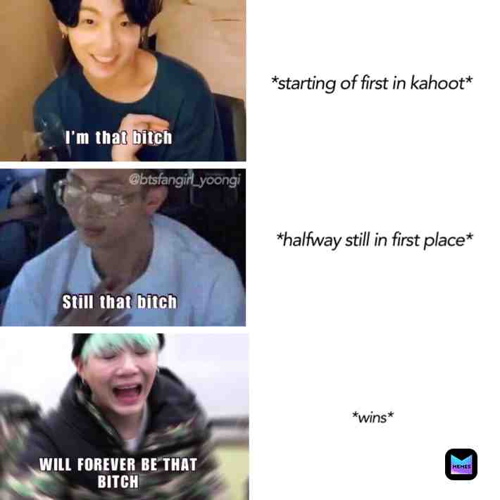 Memes #kpopmemes #follow #btsarmy #kahoot