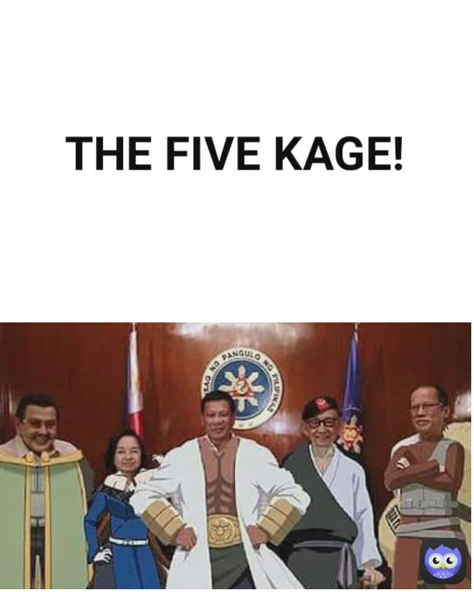 THE FIVE KAGE! 
