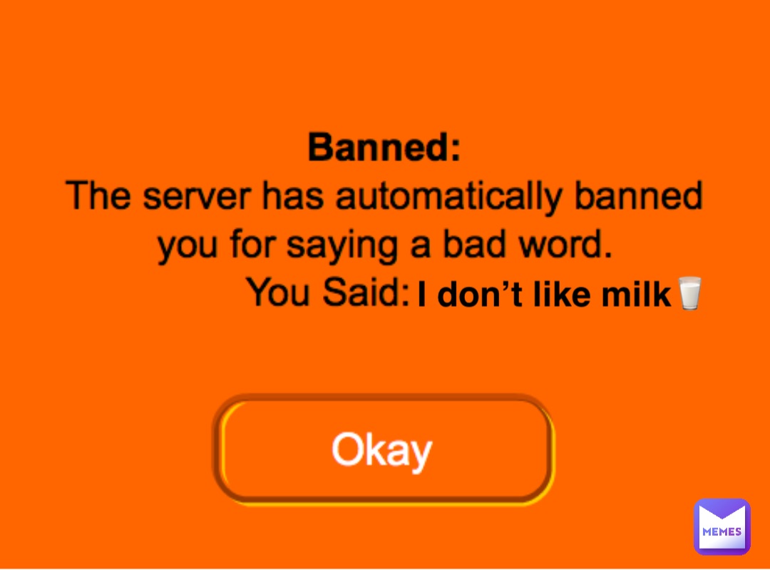 I don’t like milk🥛