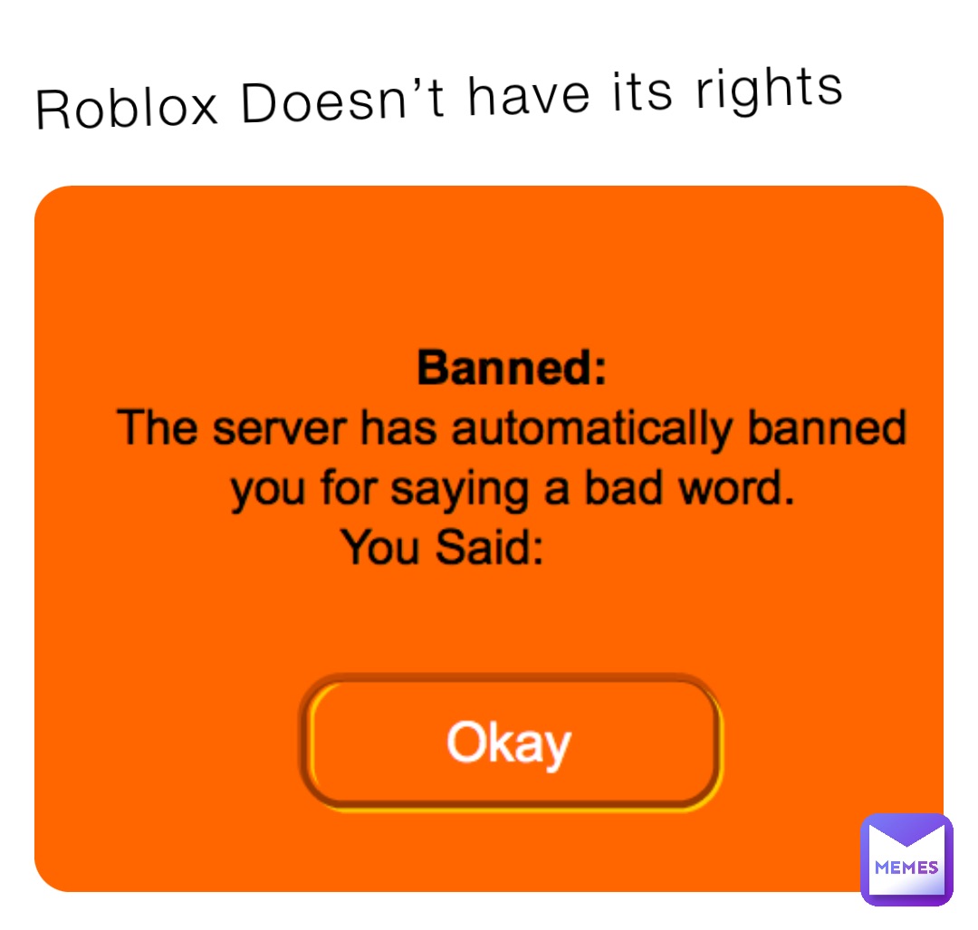 Roblox Doesn’t have its rights