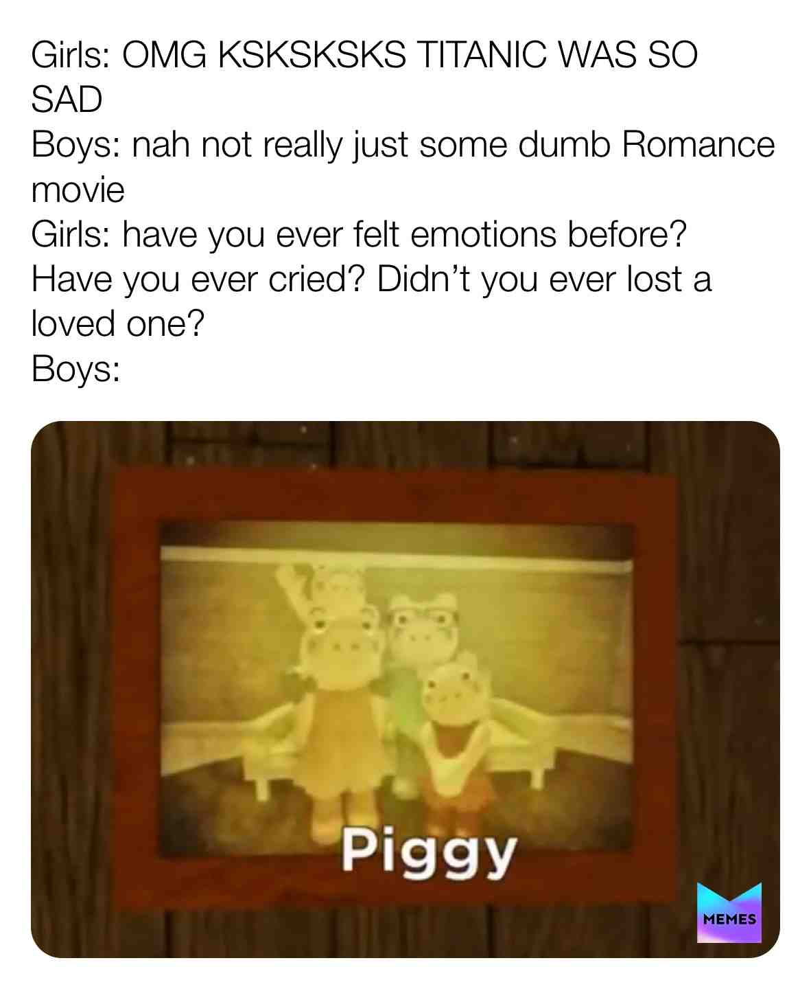 I cried at the credits 
#piggy