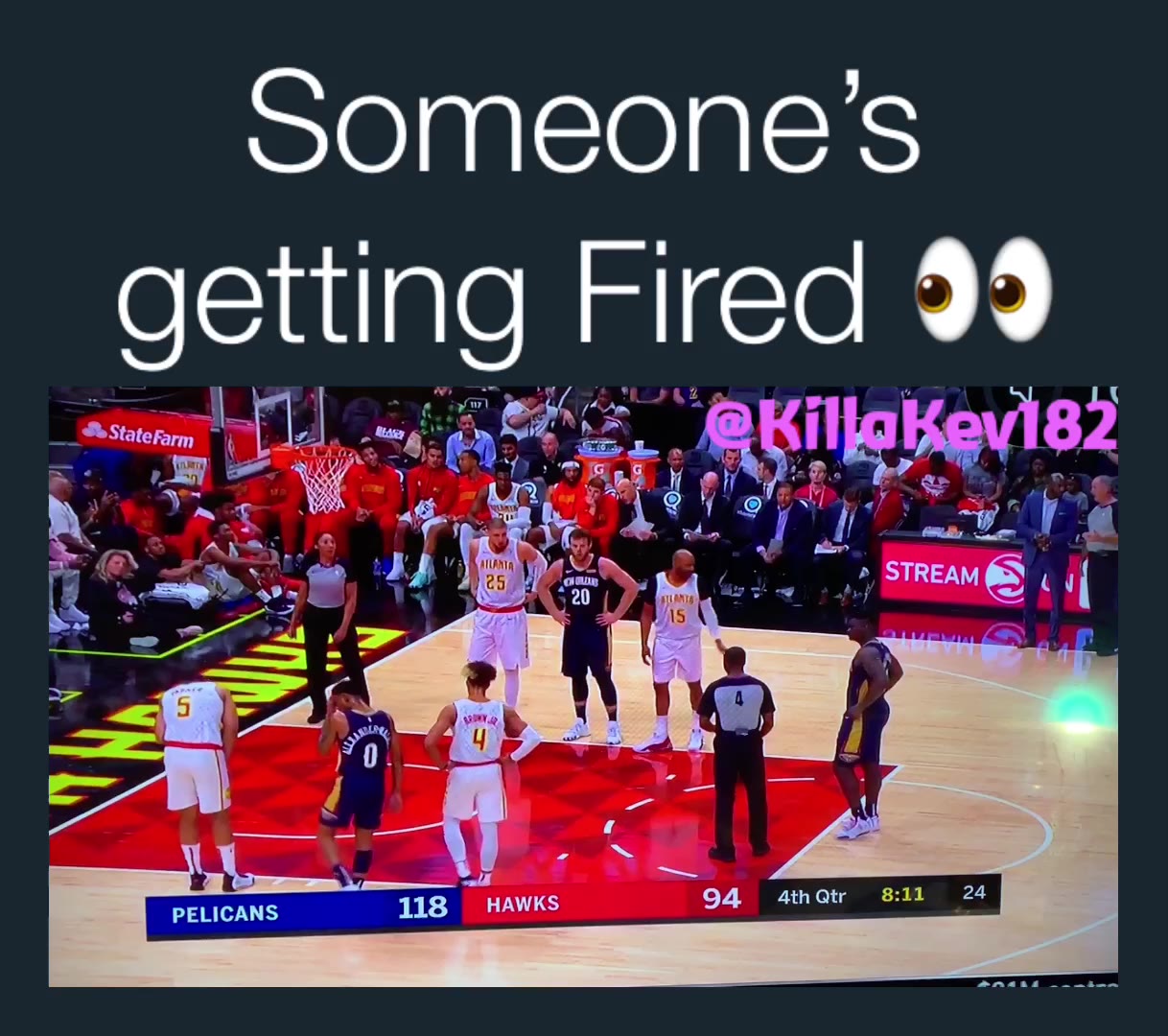 Meme shared by @killakev