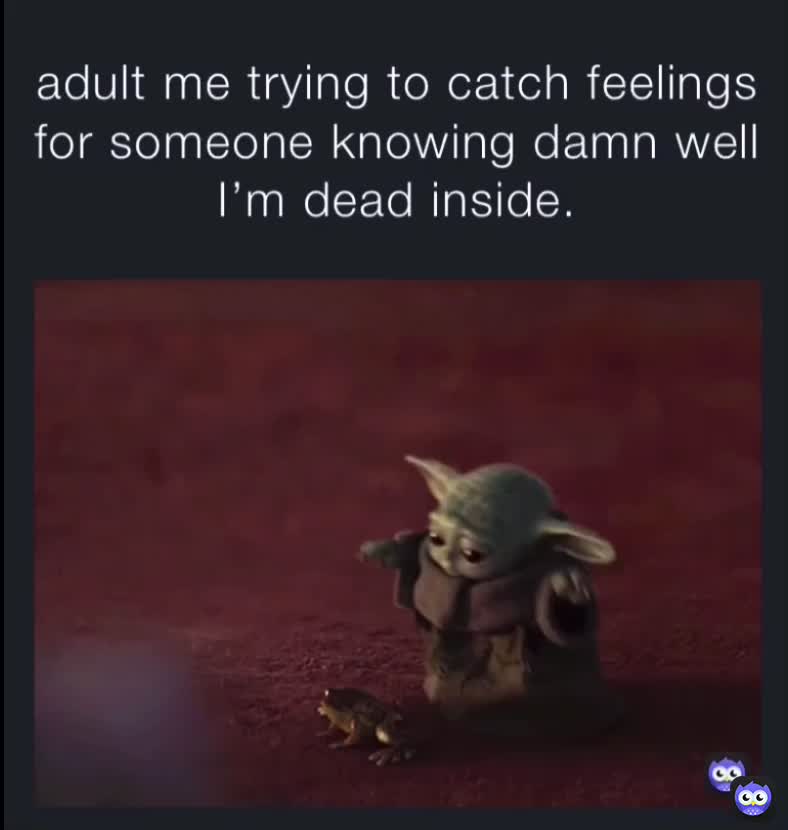 #memes  #memes😂  #memesdaily  #memestagram  #memesfordays  #funnymemes  #dailymemes  #babyyoda  #starwars  #babyyodamemes  #2020memes  #heartless  #hardtolove  #deadinside💔  #nofeelings  #lifeisgood❤️  #staysingle  #mood  #savage