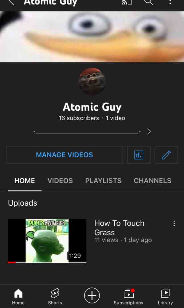 Check out my channel and subscribe