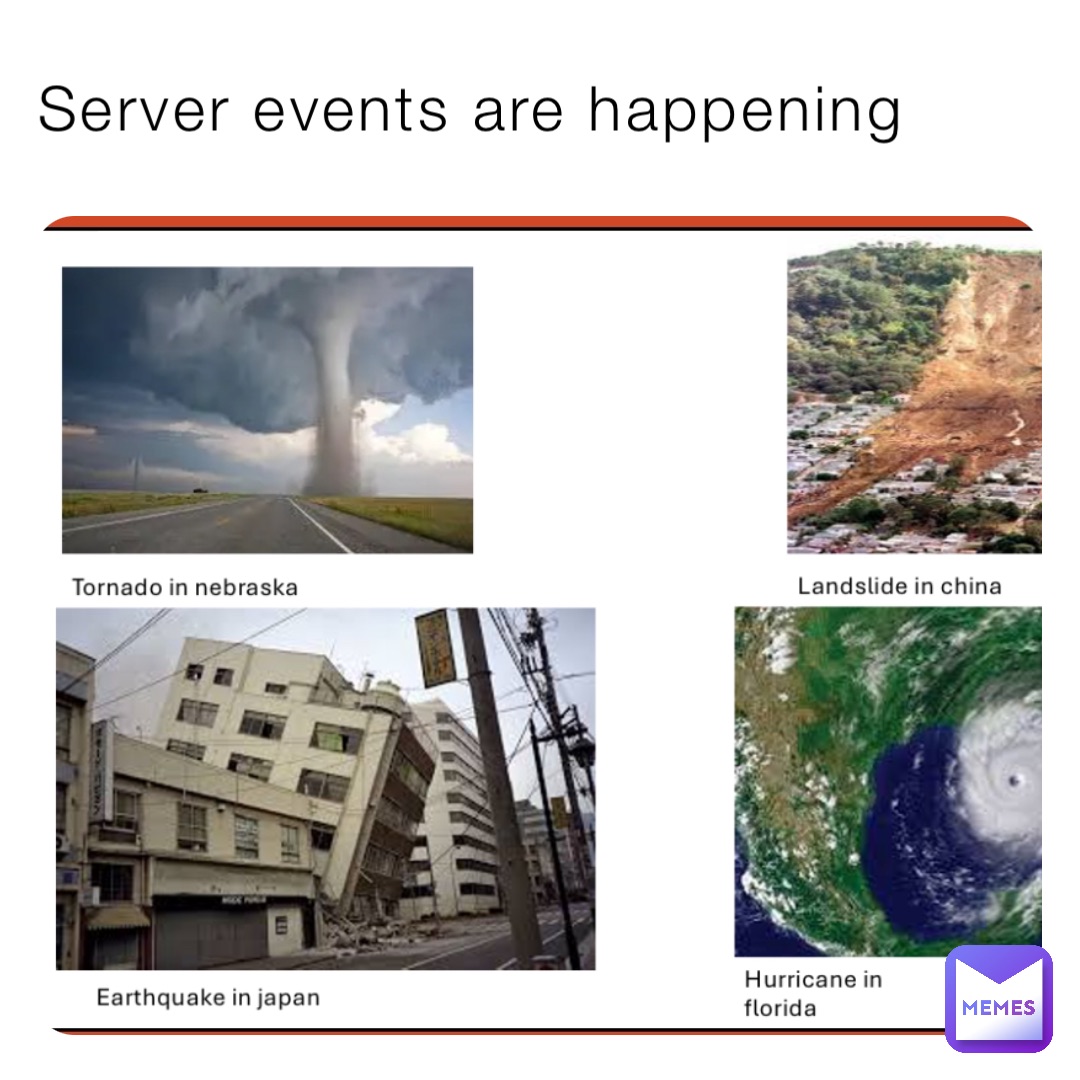Server events are happening