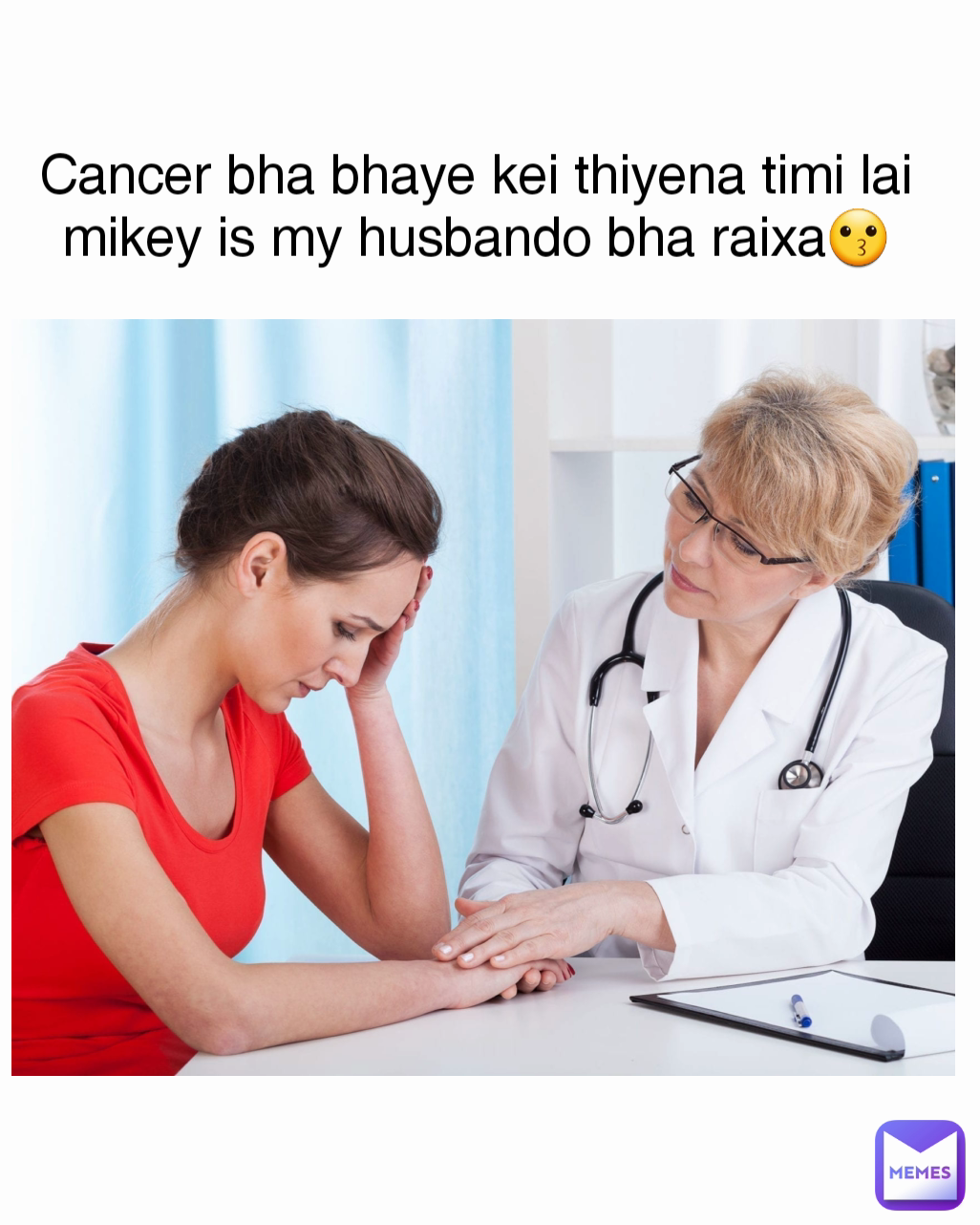 Cancer bha bhaye kei thiyena timi lai mikey is my husbando bha raixa😗