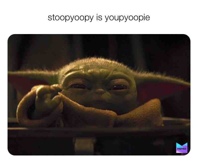 #babyyoda #stupid #youhasdumb #dumbass