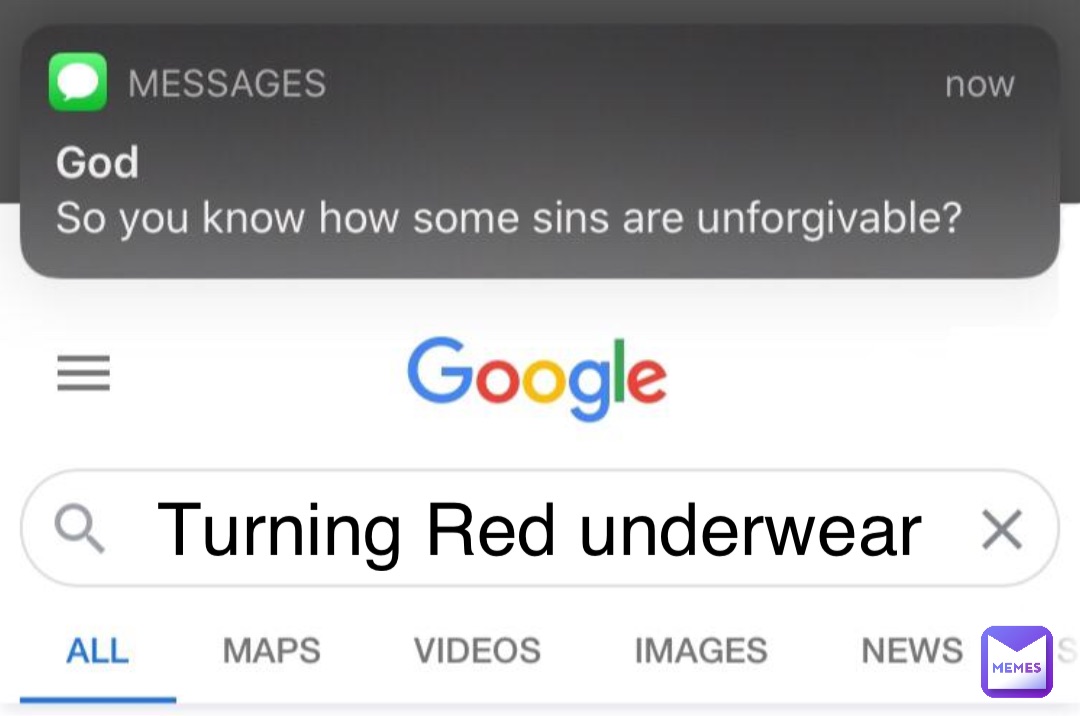 Turning Red underwear