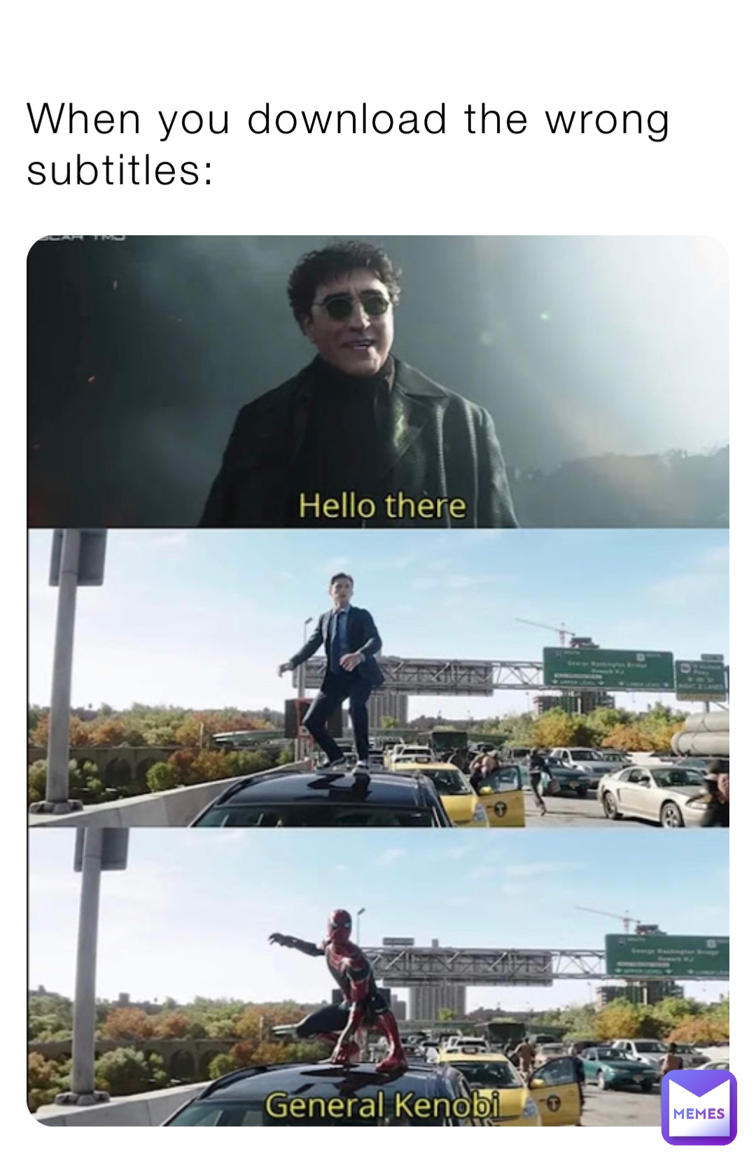 When you download the wrong subtitles: