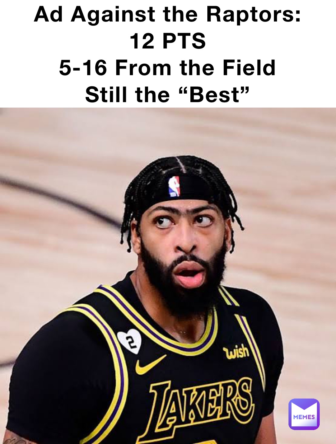 Ad Against the Raptors:
12 PTS
5-16 From the Field
Still the “Best”