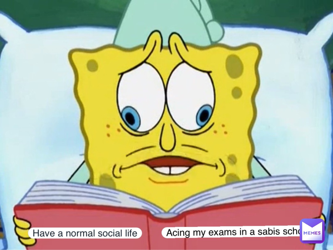 Have a normal social life Acing my exams in a sabis school