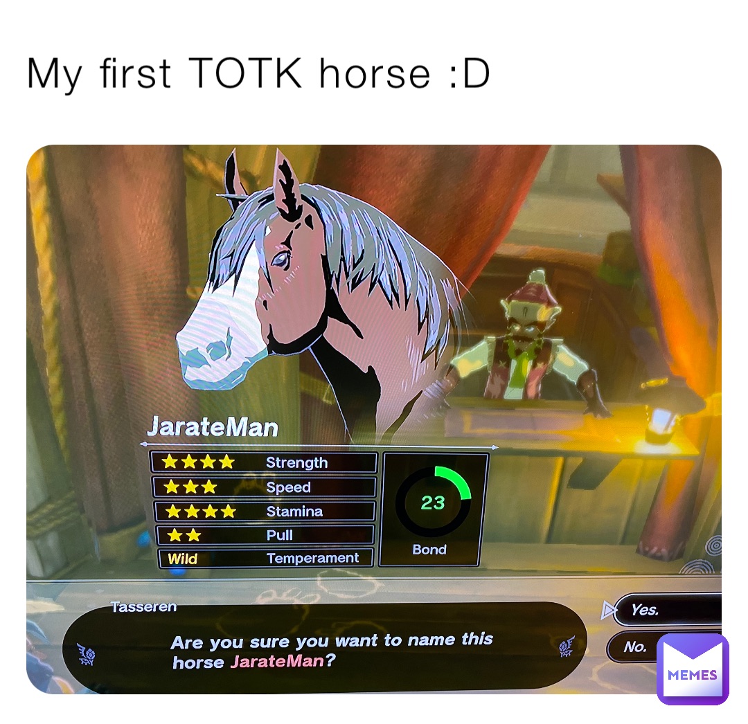 My first TOTK horse :D