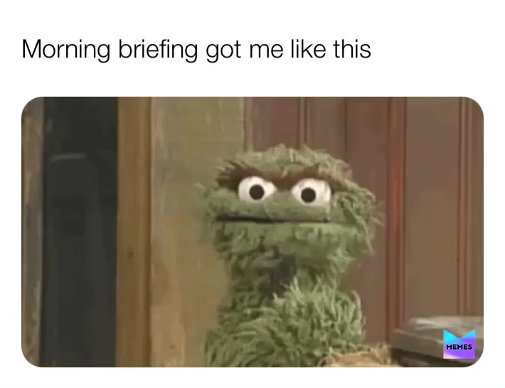 Let’s just start briefing at 10am not 0600