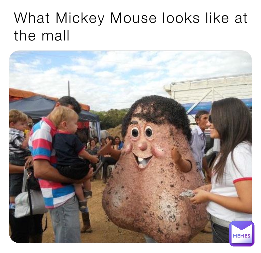 What Mickey Mouse looks like at the mall | @dylan-taylor | Memes