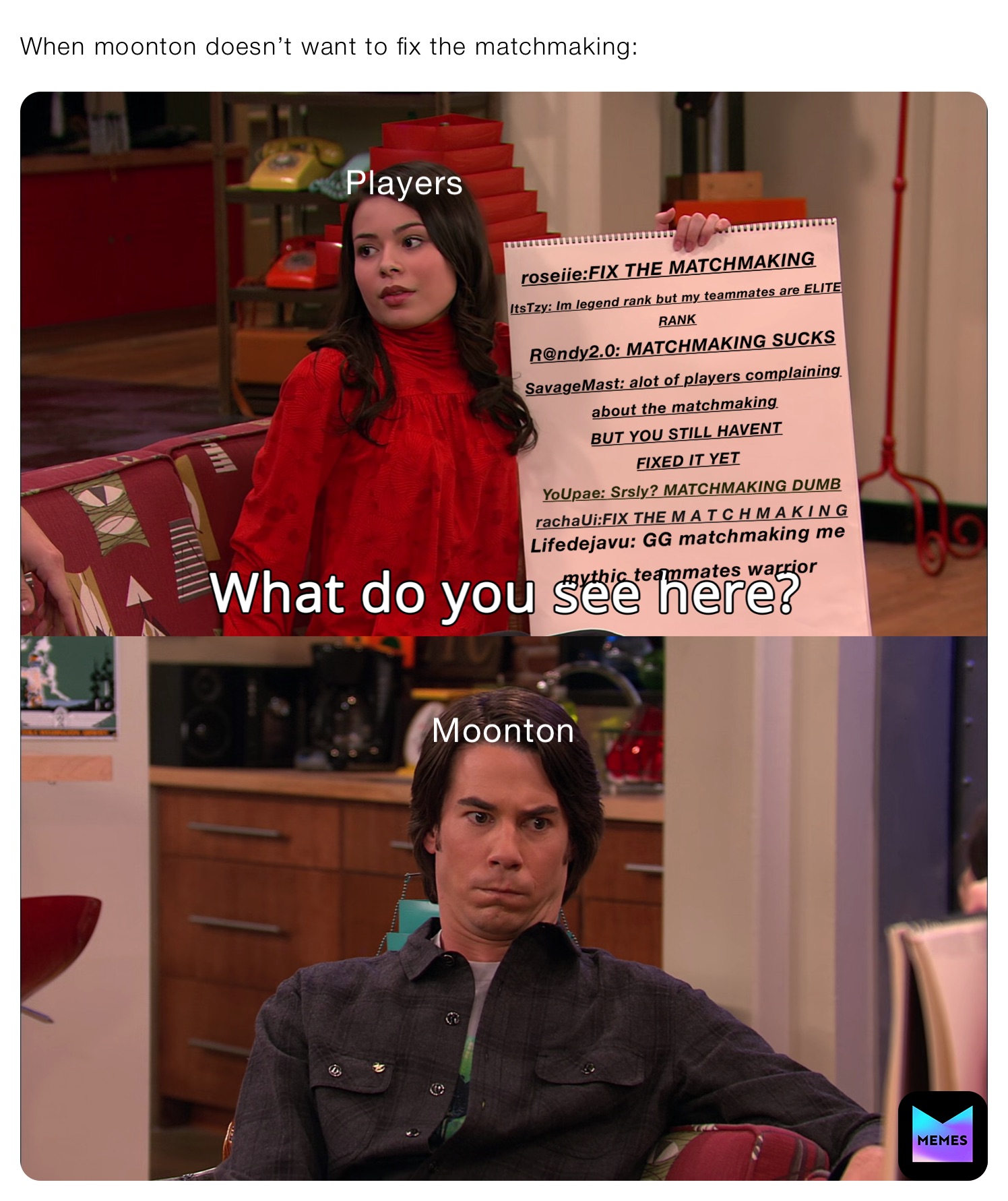 When moonton doesn’t want to fix the matchmaking: