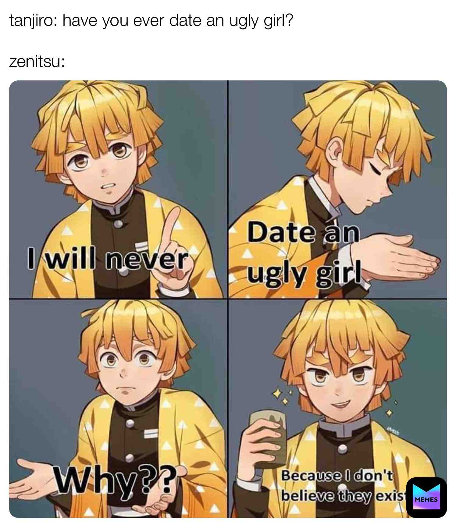 #demonslayer  #kimetsunoyaiba  #zenitsu #animememes