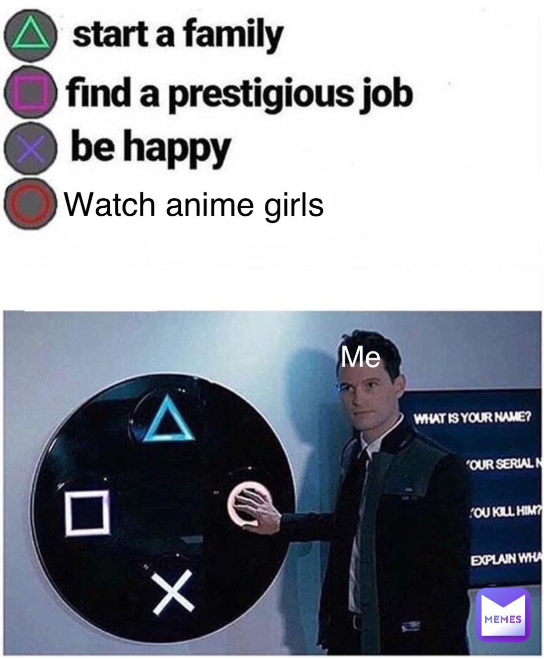 Watch anime girls Me