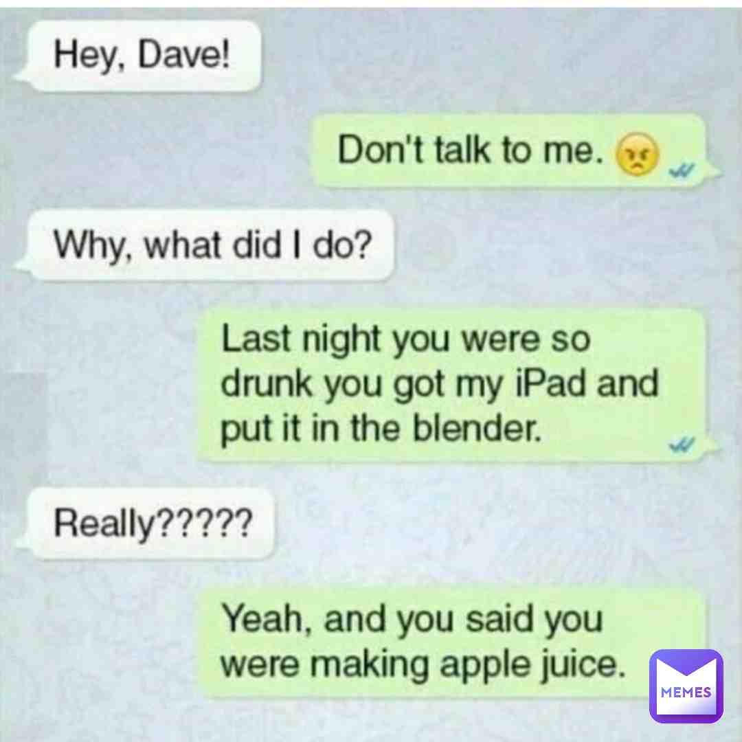 Apple …. Juice