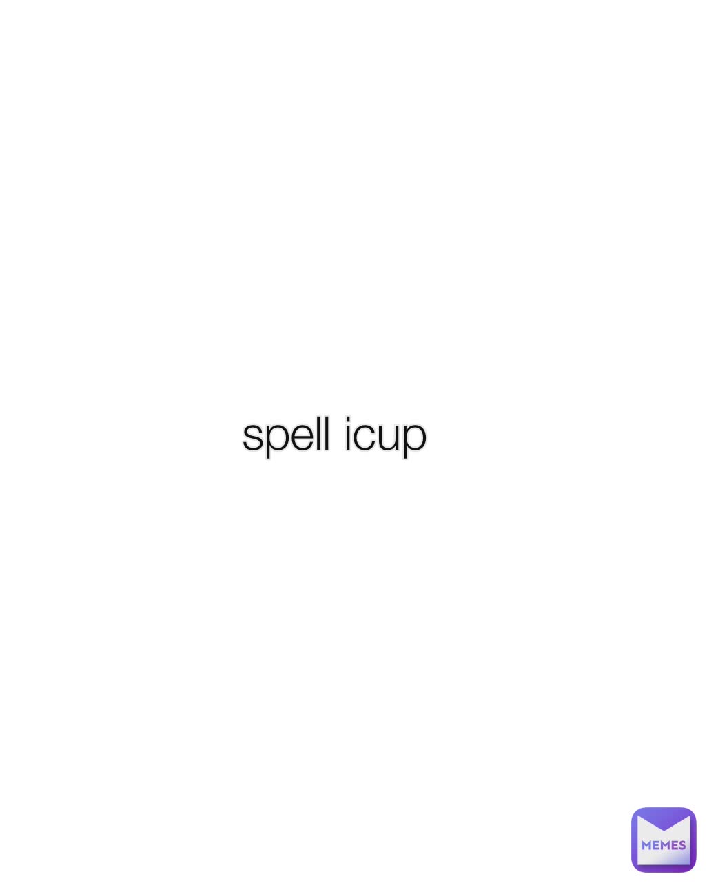 spell icup