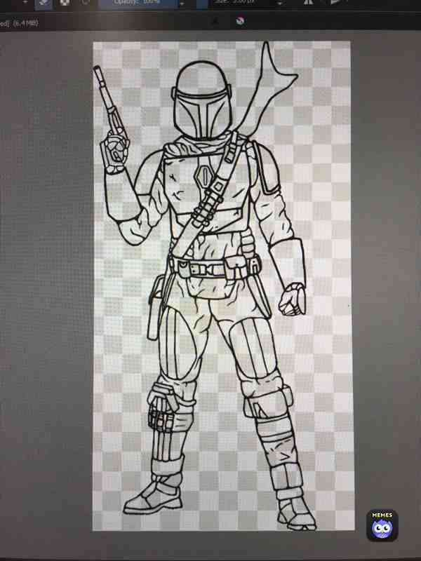 It’s been 2 months but this is my almost finished Mando!