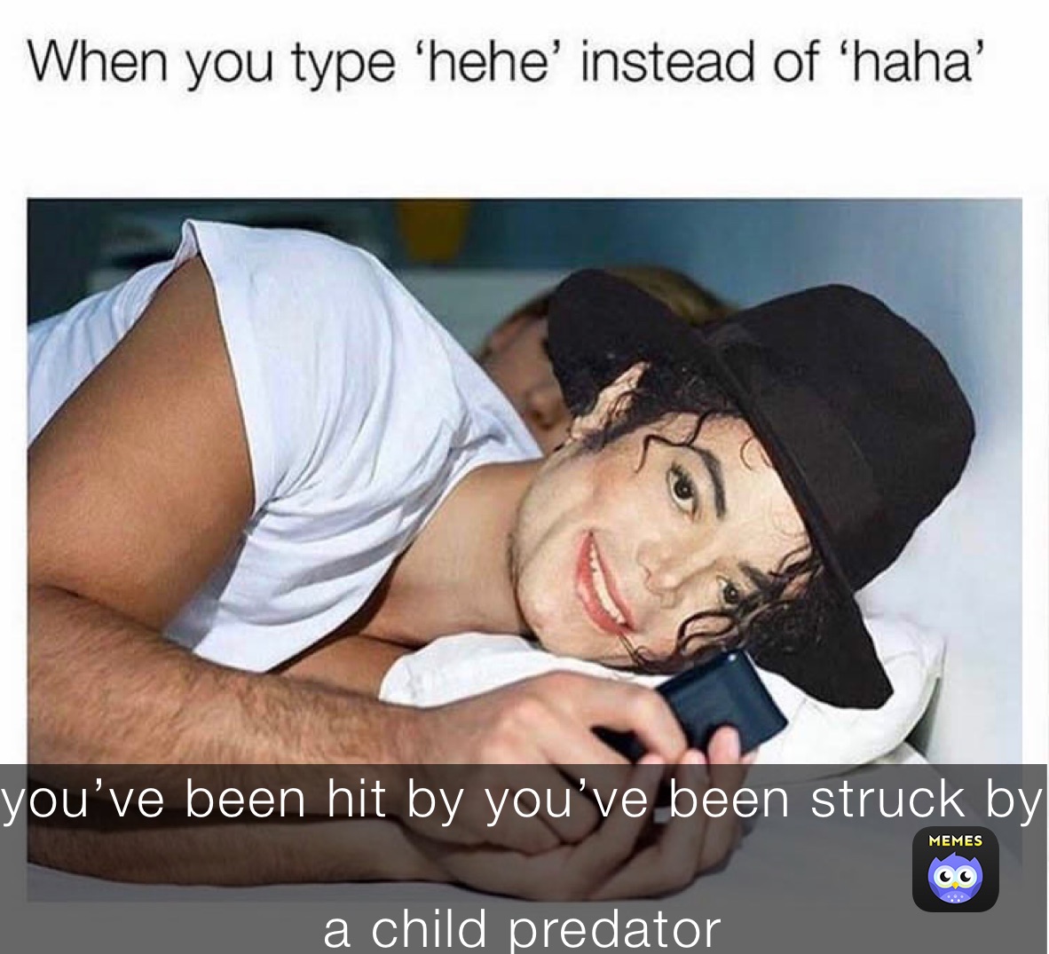 you’ve been hit by you’ve been struck by

a child predator 