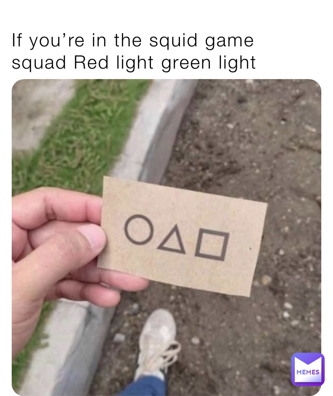 If you’re in the squid game squad Red light green light