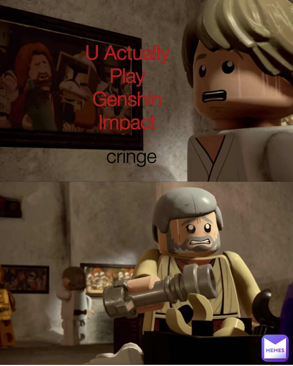 cringe U Actually Play Genshin Impact