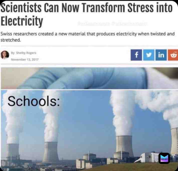 Schools be blowing up