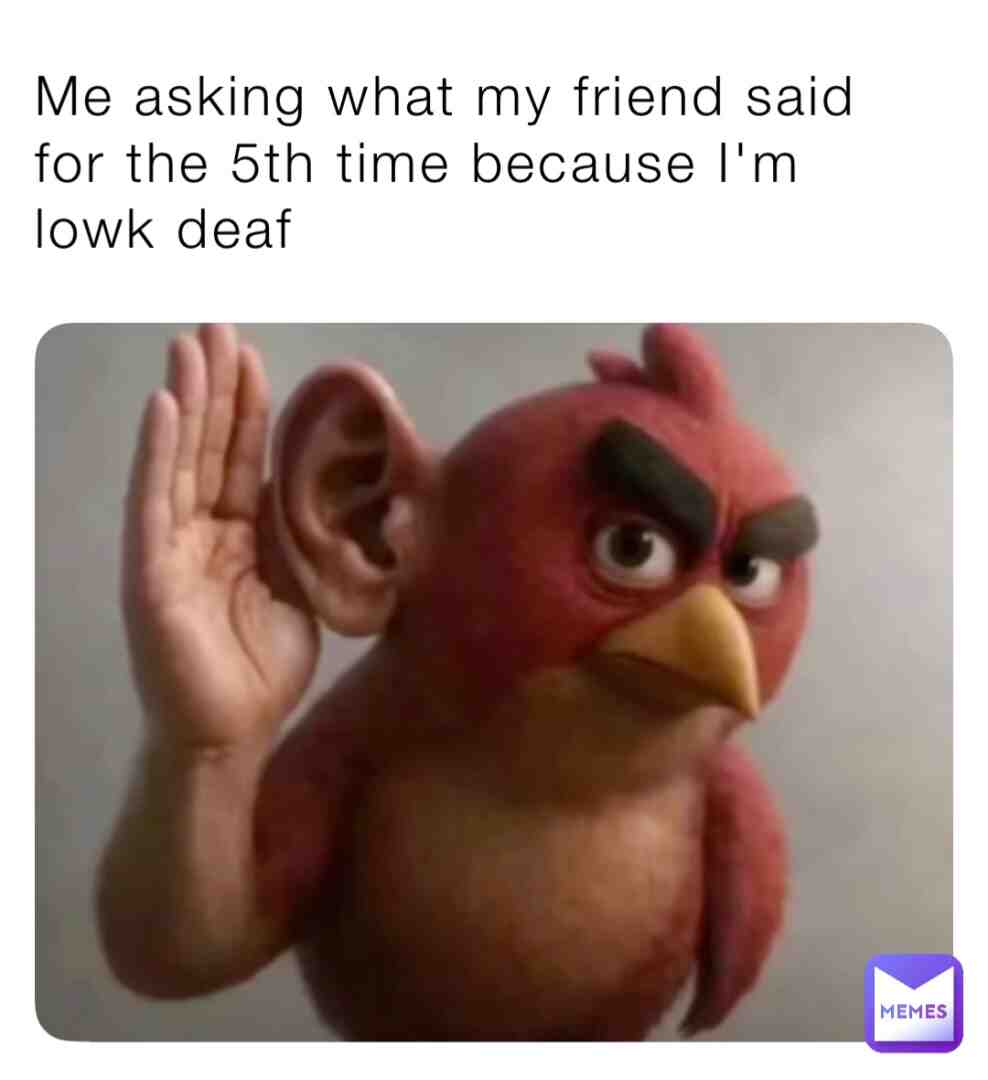 #sorry #deaf #lowk #oops #meme #funny