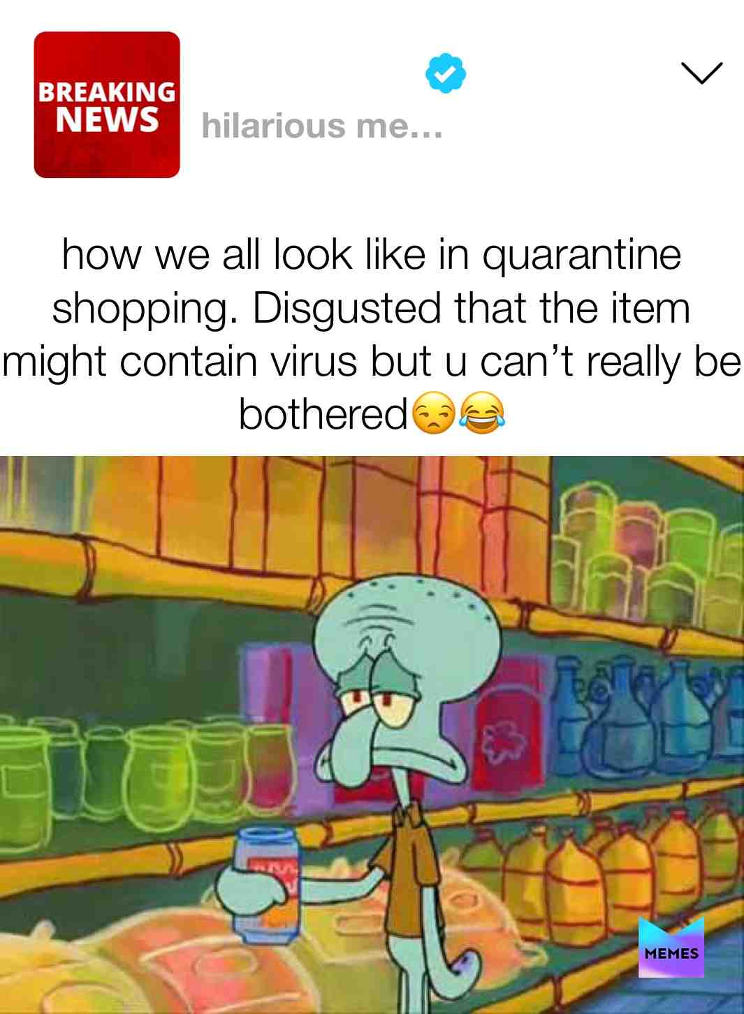 Funny lolll  #quarantine  #shoppingmemes