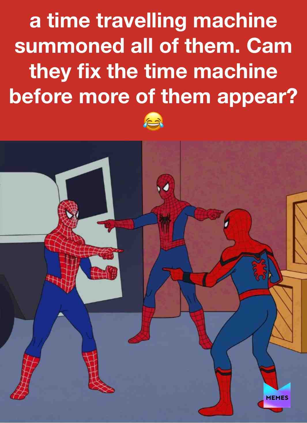 AHAHA😂😂 get it loll  #Spider-Man  #loll