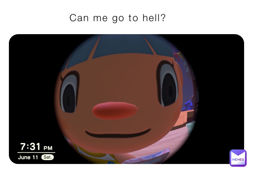 Can me go to hell?