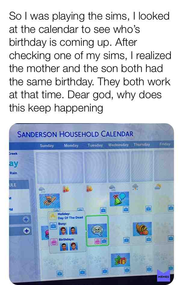 Sims meme 1  #sims  #funnymemes