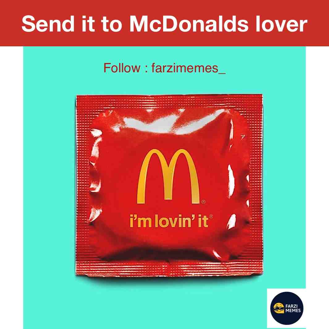 Send it to McDonald\u2019s lover.
.
.
.
.
.
.
#McDonalds