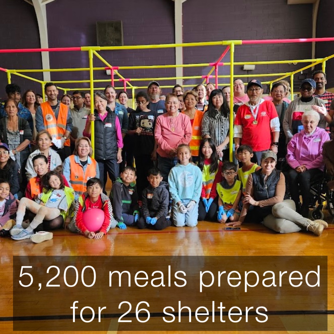 5,200 meals prepared for 26 shelters