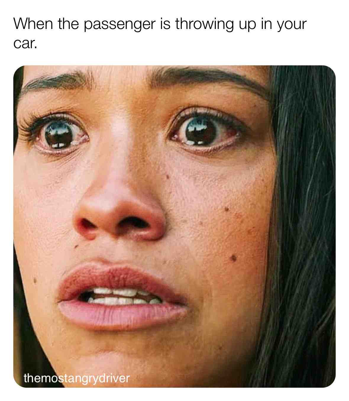 😰🤮 #uber #uberdriver #lyft #lyftdriver #driver #passenger #customers #rude #behavior #attitude #people #work #profession #patience #funnymemes #funny #situations #memes #meme #postoftheday #memeoftheday #losangeles #california #humor #comedy