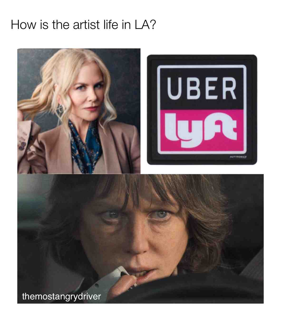 Do what you gotta to do!
#uber #uberdriver #lyft #lyftdriver #driver #passenger #customers #rude #behavior #attitude #people #work #profession #patience #funnymemes #funny #situations #memes #meme #postoftheday #memeoftheday #losangelesangeles #california #humor #comedy #artist #actor #actress #hollywood #losangeles