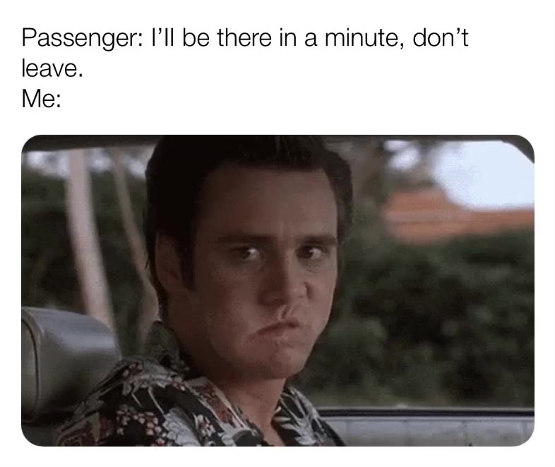 Driver life 🙄   #uber  #uberdriver  #lyft  #lyftdriver  #driver  #passenger  #customers  #rude  #behavior  #attitude  #people  #work   #profession  #patience  #funnymemes  #funny  #situations  #memes  #meme  #postoftheday  #memeoftheday  #losangeles  #california  #humor  #comedy