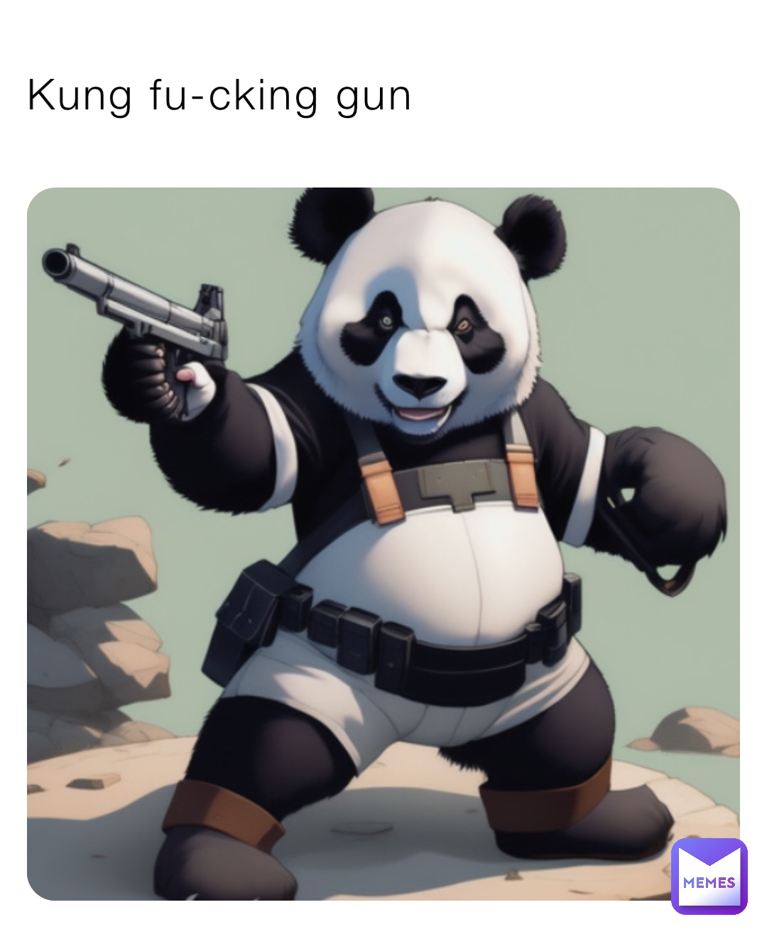 Kung fu-cking gun