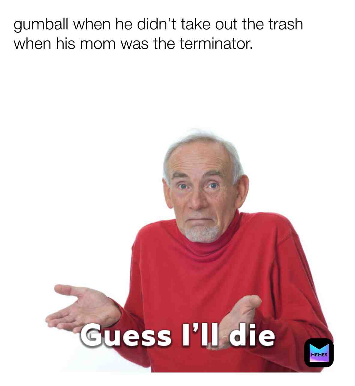 If you have seen amazing world of gumball then you will know what I’m talking about.