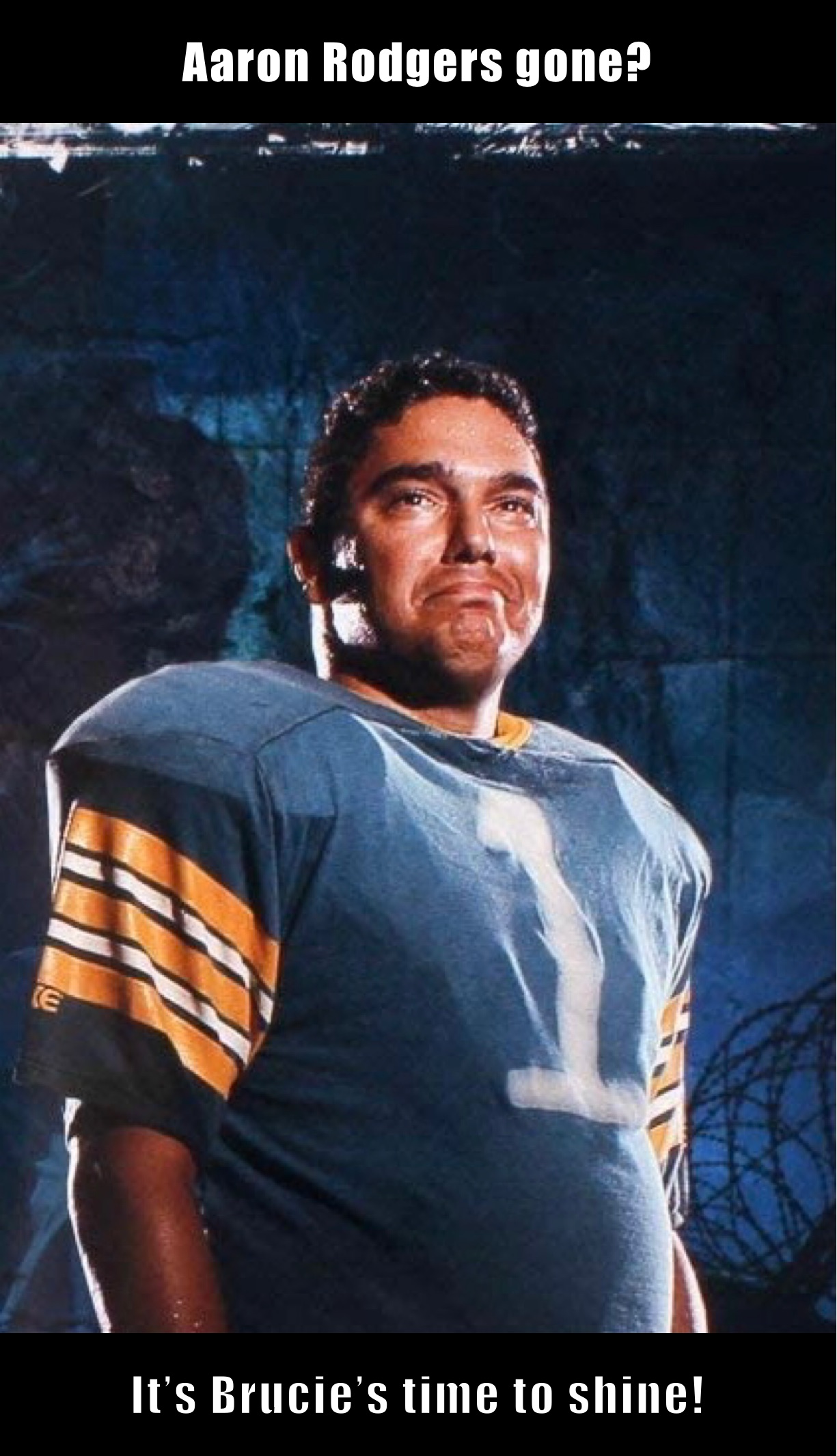 Aaron Rodgers gone? It’s Brucie’s time to shine!