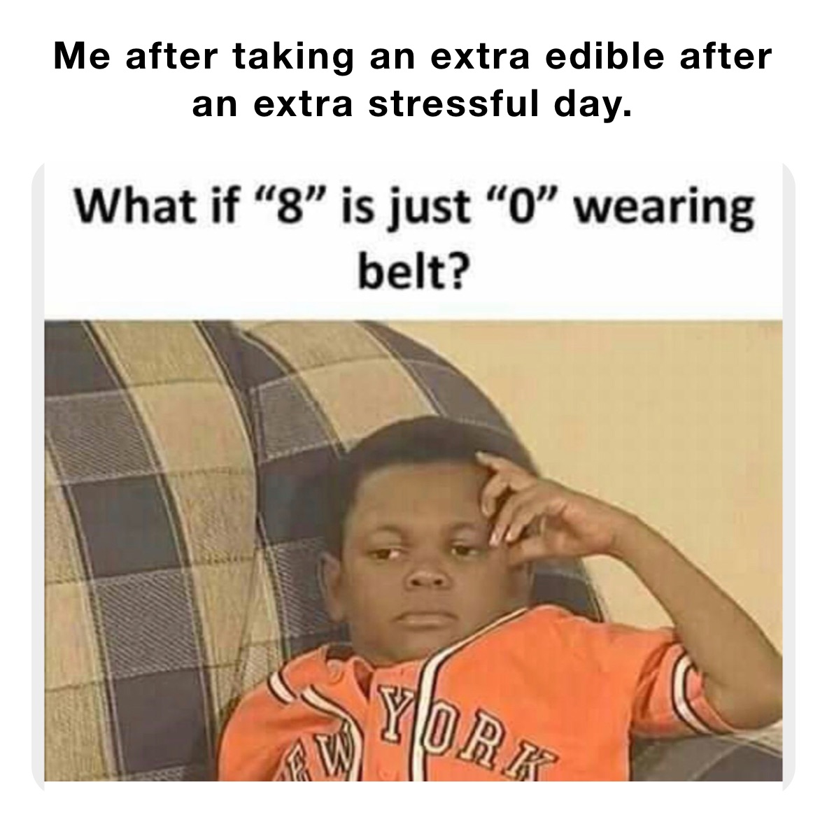 Me after taking an extra edible after an extra stressful day. 