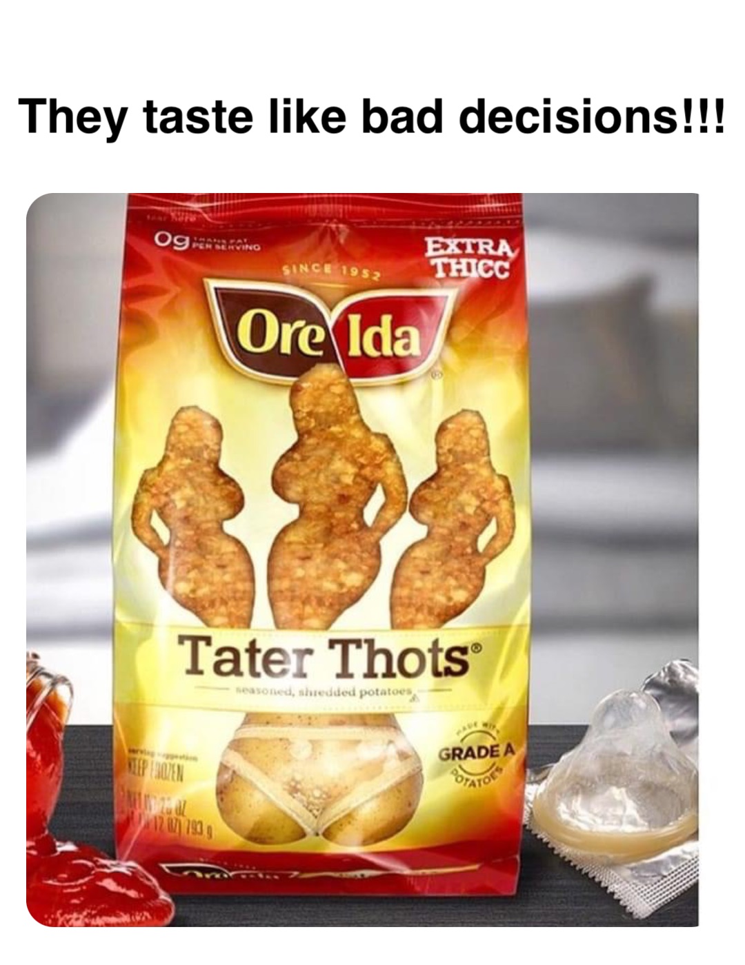 Double tap to edit They taste like bad decisions!!!