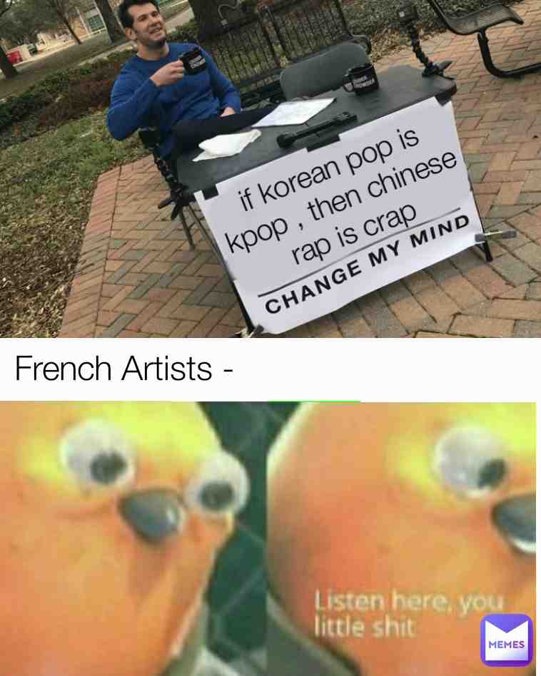 Meme shared by @corndoge