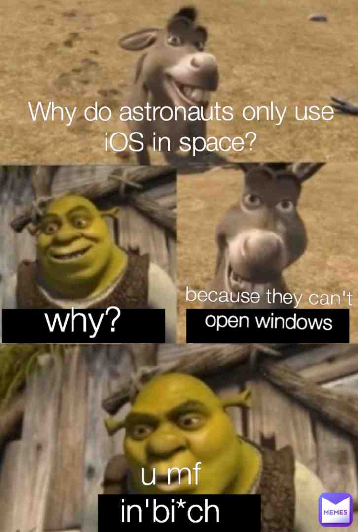 Meme shared by @corndoge